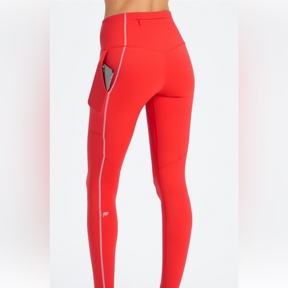 FABLETICS TRINITY MOTION 365 HW UTILITY LEGGINGS SIZE XXS ORANGE COLOR EUC - Picture 5 of 7